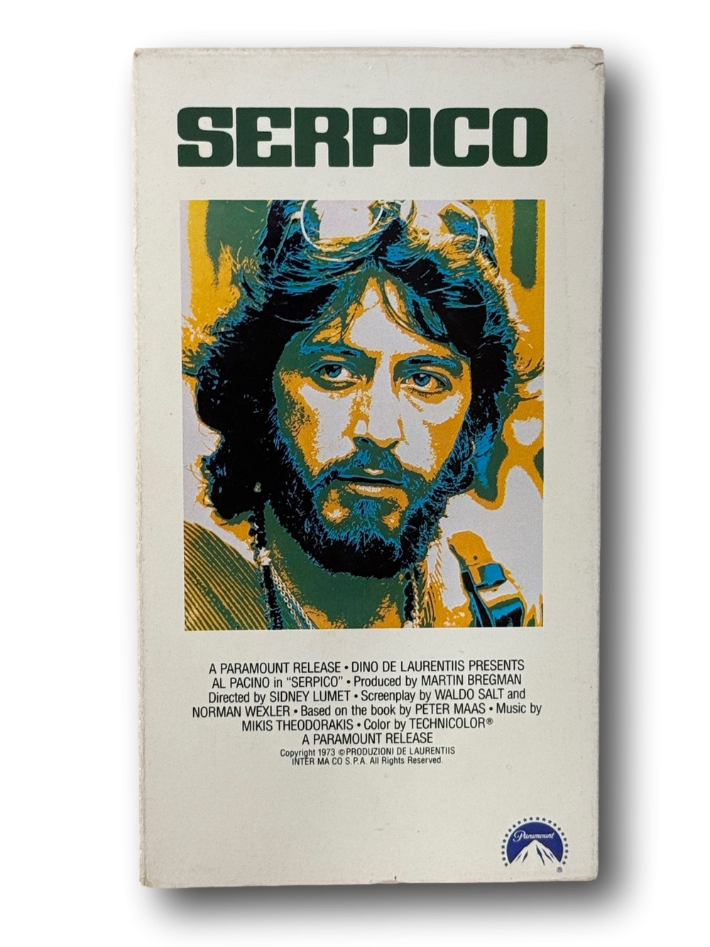 Serpico VHS Movie